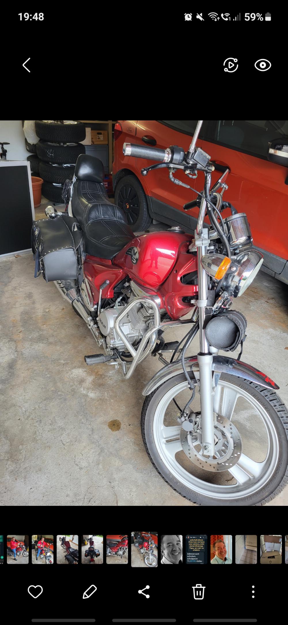 Motorrad verkaufen Daelim Chopper  125 Ankauf